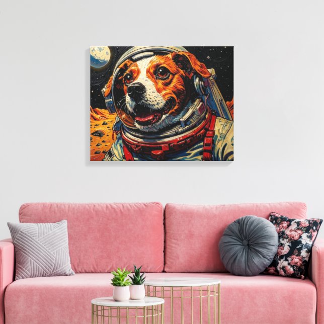 RESAN TILL HUNDSTJÄRNAN 16 CANVASTRYCK (Insitu (Vardagsrum))