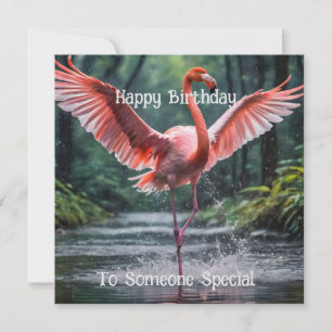 Resan under flygning: Rosa Flamingos Riverdansk Kort