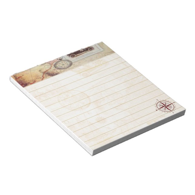 Resande Anteckningsblock (Vinklad)