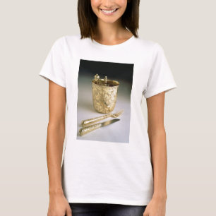 Resande av knivar, gaffel, sked och bägare. t-shirt