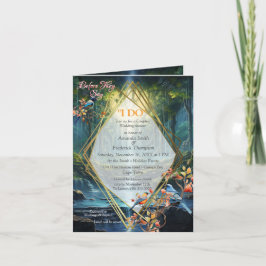 Resande av Waterfalldestination i vår värld Inbjudan