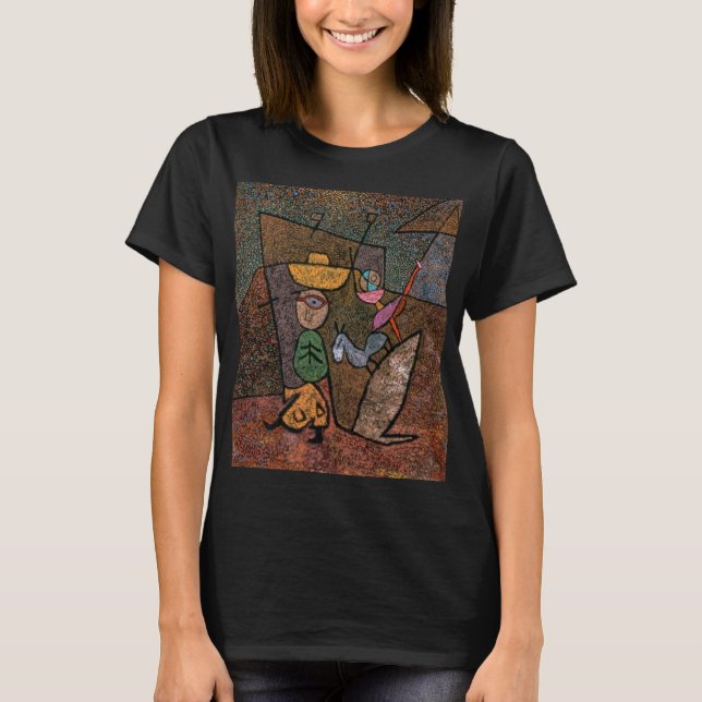 Resande Cirkus av Paul Klee T Shirt (Framsida)