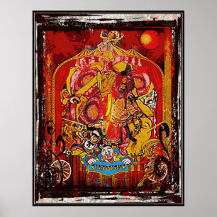 Resande cirkus poster