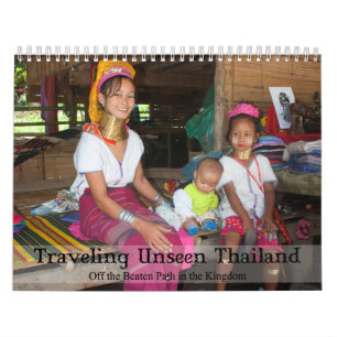 Resande i det osedda Thailand Kalender