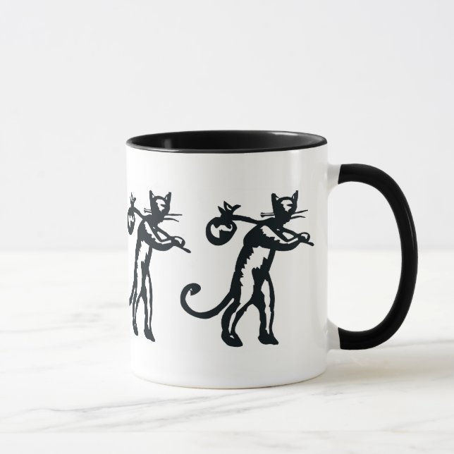 Resande kattmugg mugg (Höger)