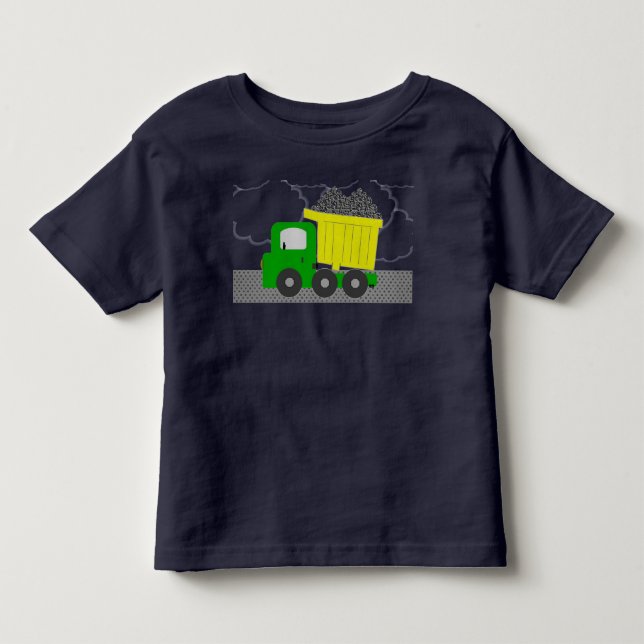 Resande Lastbil T Shirt (Framsida)