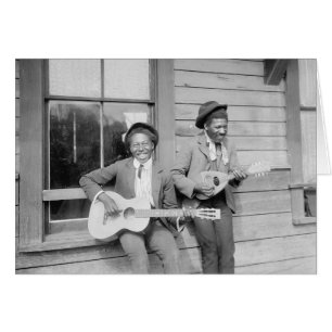 Resande musiker, 1902 hälsningskort