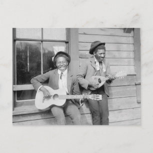 Resande musiker, 1902 vykort