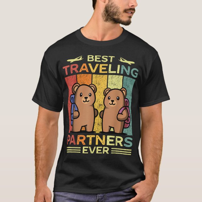 Resande Partner Resebar Reser T Shirt (Framsida)