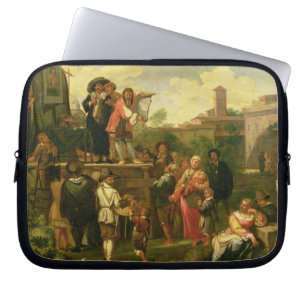 Resande skådespelarear laptop sleeve