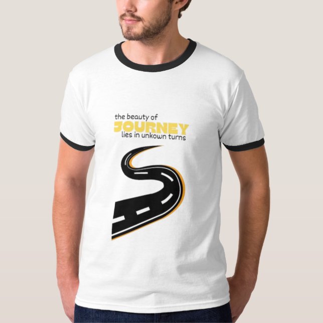 resande till skjortor t shirt (Framsida)