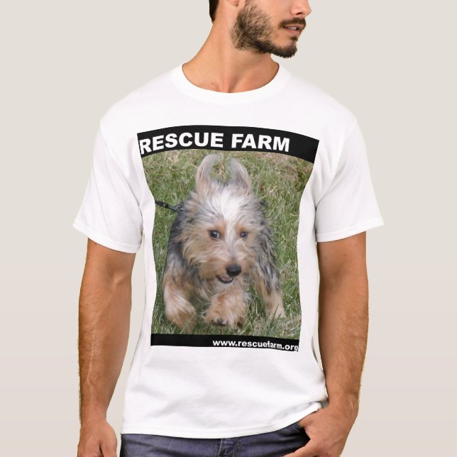 Rescu lantgårdT-tröja Tee Shirt (Framsida)