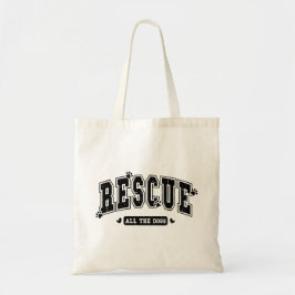 Rescue all the dogs Distressed Tygkasse