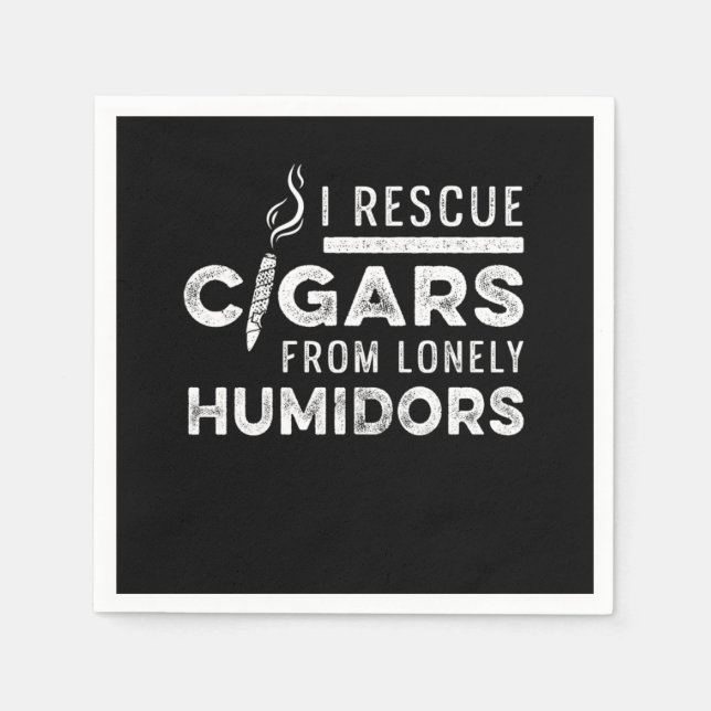 Rescue Cigars From Humidor Cutter Cigar Smoker Gif Pappersservett (Framsidan)