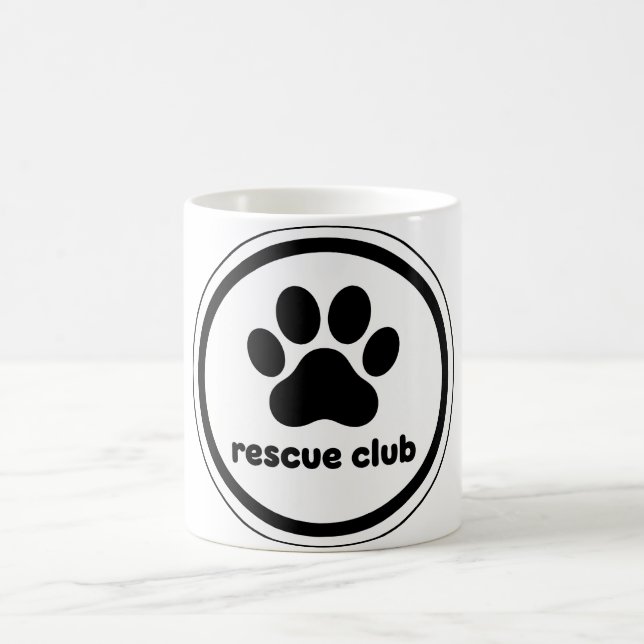 Rescue Club – United by Paws Kaffemugg (Center)