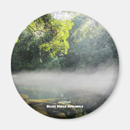 Rese | Florida - Blue Hål Vår Foggy God morgon Magnet