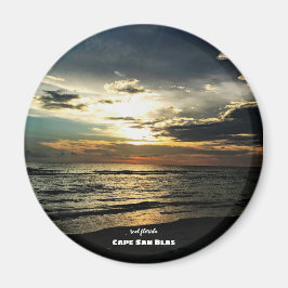 Rese | Florida Cape San Blas Sunset Magnet