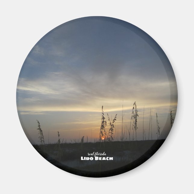 Rese | Florida - Lido Beach Sunset Magnet (Framsidan)