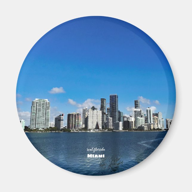 Rese | Florida - Miami Skyline Magnet (Framsidan)