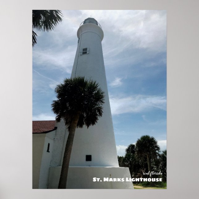 Rese | Florida - St. Marks Lighthouse Poster (Framsidan)