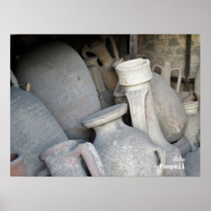 Rese Italien - Pompeji Amphorae Poster