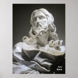 Rese | Italien - Rom, Bernini Jesus skulptur Poster