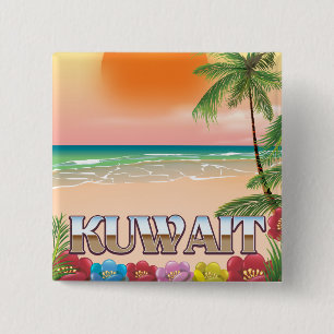 reseaffär för kuwait-strand knapp
