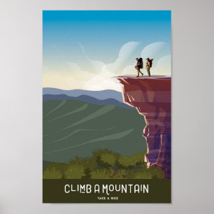 reseaffisch för appalachian-spår poster