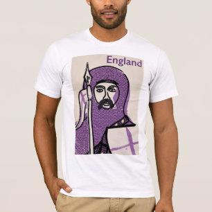 Reseaffisch för England & St. George vintage stil T Shirt