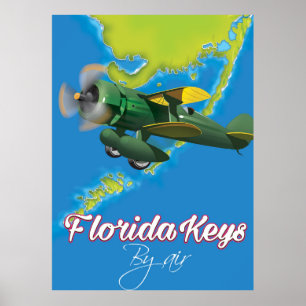 Reseaffisch för Florida Nycklar Poster