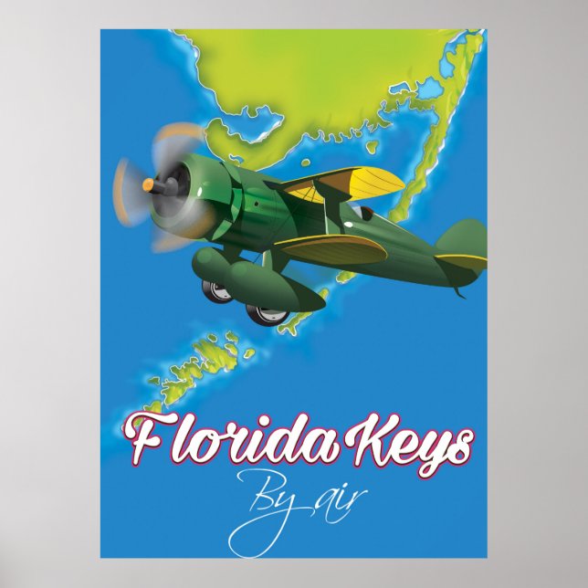 Reseaffisch för Florida Nycklar Poster (Framsidan)