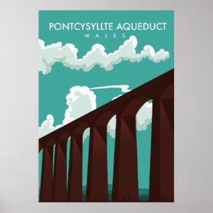 Reseaffisch för Leaderfoot Viaduct Scotland Poster
