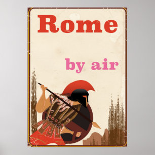 Reseaffisch för luft i Rom Gladiator Poster