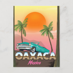 Reseaffisch för Oaxaca Mexiko Vykort