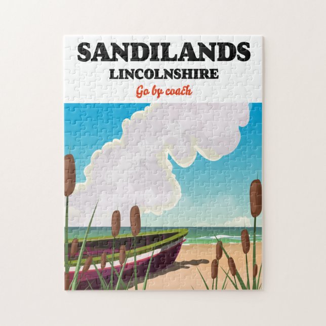 Reseaffisch för Sandilands Lincolnshire Pussel (Vertikal)