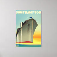 Reseaffisch för Southampton-kryssare