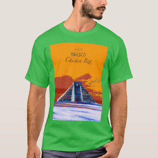 ReseaffischerBesök MexikoChichen Itza T Shirt