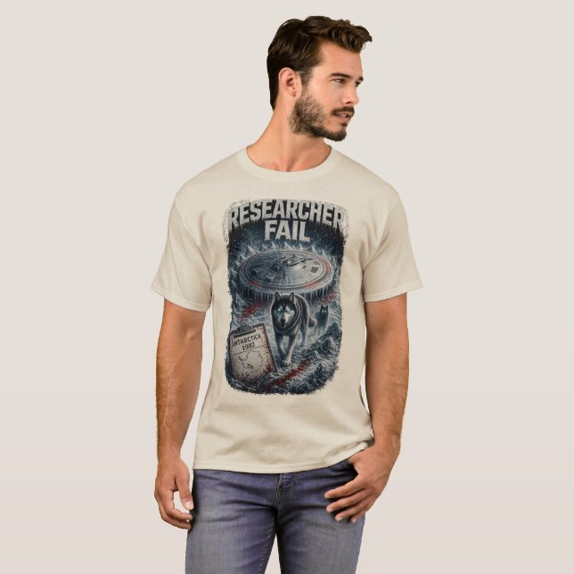 Researcher Fail Herr T-Shirt (Hel framsida)