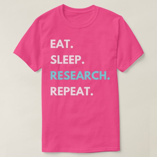 Researcher T Shirt (Design framsida)