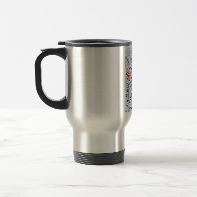 Resebarrmugg (porträtt) resemugg (Vänster)