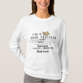 Resebekännelse för bok: bokfull t shirt