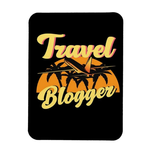 Resebloggare Magnet (Vertikal)