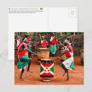 Resebrevkort från Burundi Vykort