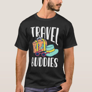 Resebyråer reser runt i världen tillsammans och re t shirt