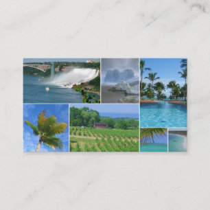 ResebyråmanCollagevisitkort Visitkort