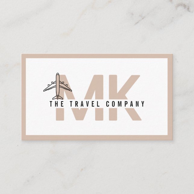 Resebyrån Agent Affärskort Visitkort (Framsida)