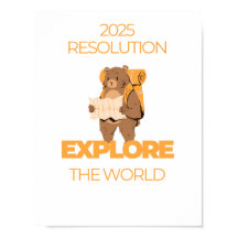 Resecitat Utforska världen Poster