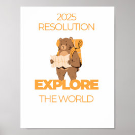 Resecitat Utforska världen Poster