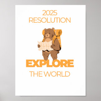 Resecitat Utforska världen Poster