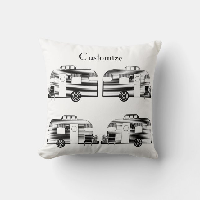 Reseer Camper Caravan Thunder_Cove Kudde (Framsida)